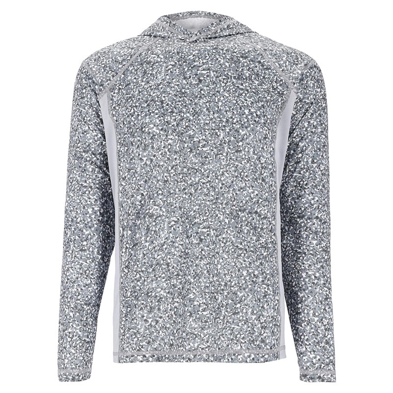 Футболка Simms Challenger Solar Hoody (Pebble Steel)
