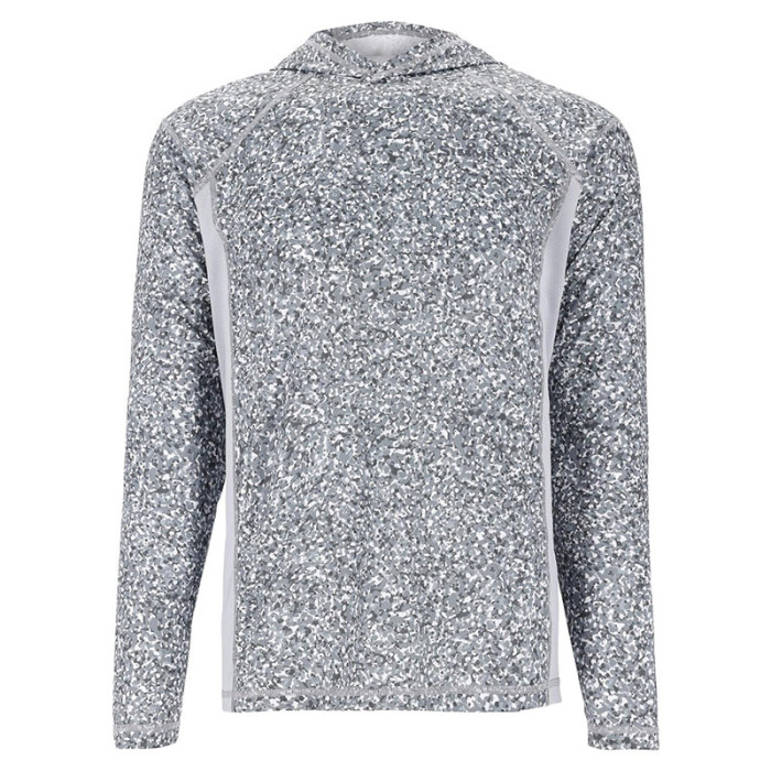Футболка Simms Challenger Solar Hoody (Pebble Steel)