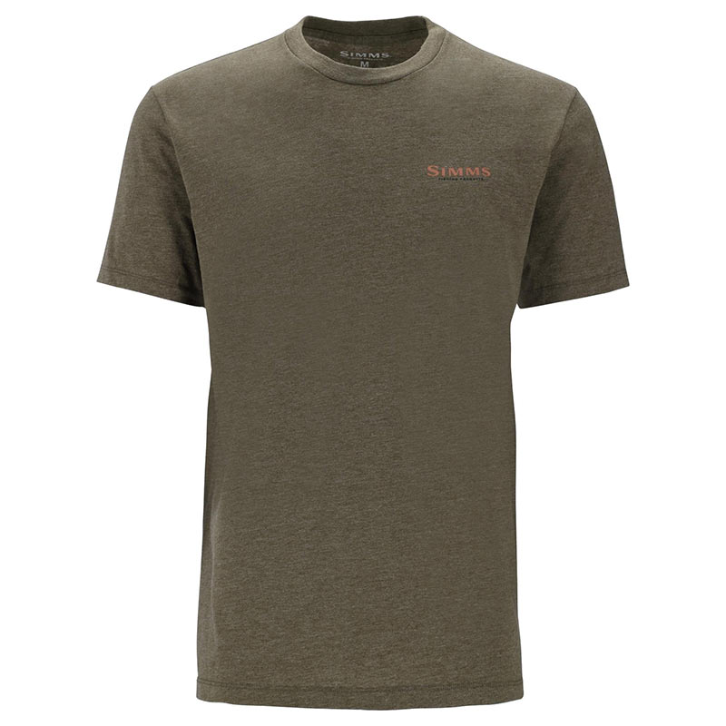 Футболка Simms Let It Fly T-Shirt (Military Heather)