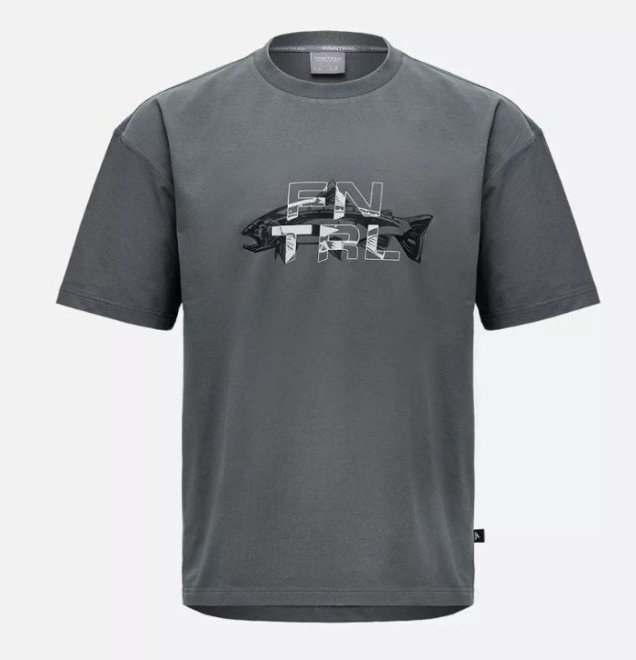 Футболка Fish 6731 DarkGrey