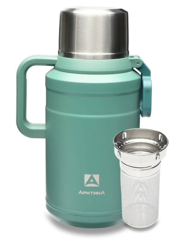 Термос бытовой, вакуумный, питьевой тм "Арктика", 3000 мл, арт.206-3000, цвет Хвоя
