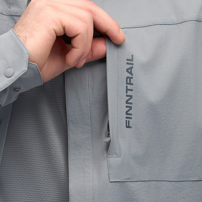 Рубашка мужская Breeze 1212 Grey