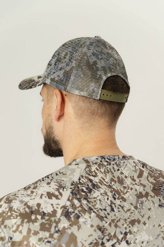 Бейсболка King Hunter AIR GRID (Camo Gray One size)