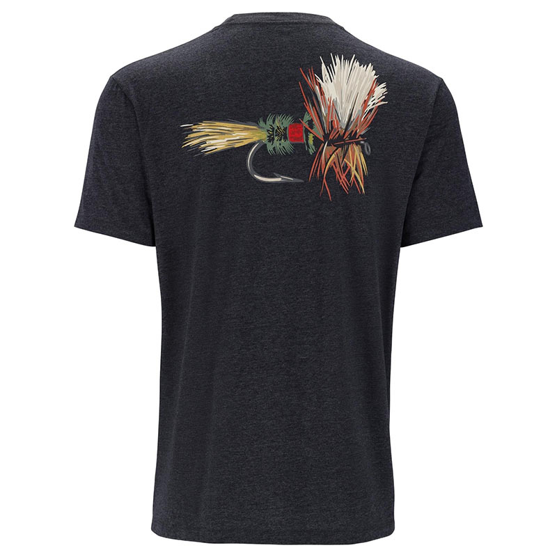 Футболка Simms Let It Fly T-Shirt (Charcoal Heather)