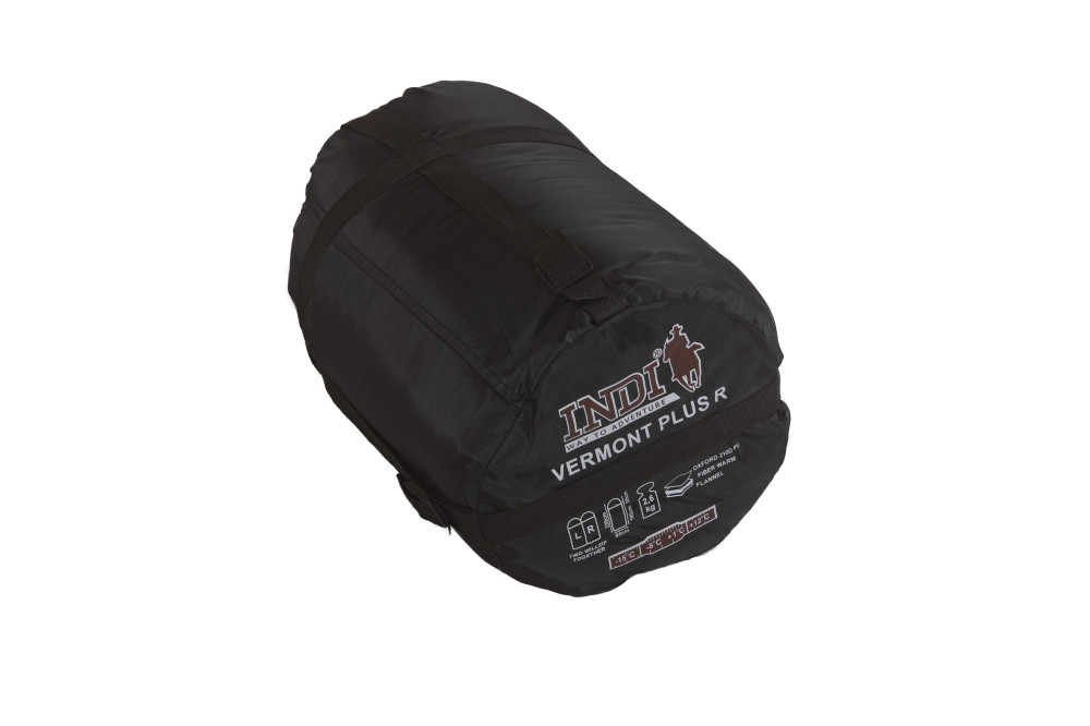 Спальный мешок VERMONT PLUS R-zip от -15 С (с подголовником 230x90см)