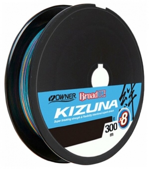Шнур Kizuna X8 Broad PE multi color 10м 300м