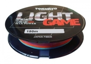 Плетёный шнур Tokuryo Light Game X4 5-multi PE 150 m