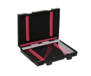 Коробка для блесен Areata Spoon Case черная 200x140x35мм
