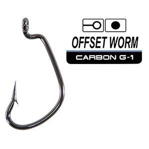 Крючки Gaiya offset worm