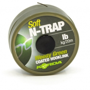 Поводковый материал Korda N-Trap Soft Weedy Green 20m