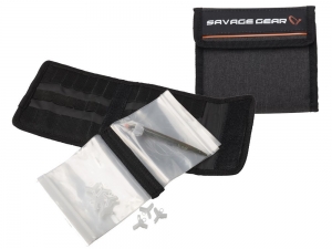 Сумка-кошелек для приманок Savage Gear Flip Wallet Rig And Lure Holds 14&8 Bags, 14x14см, арт.71869