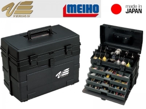 Ящик рыболов. Meiho Versus VS-8010 Black 420x245x326