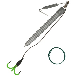 Готовая оснастка A-STATIC SPIN & JIG SYSTEM - 11cm - 100g - №2/0