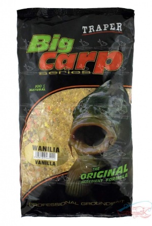Прикормка TRAPER Big Carp 1kg (Польша) ({Vanilla